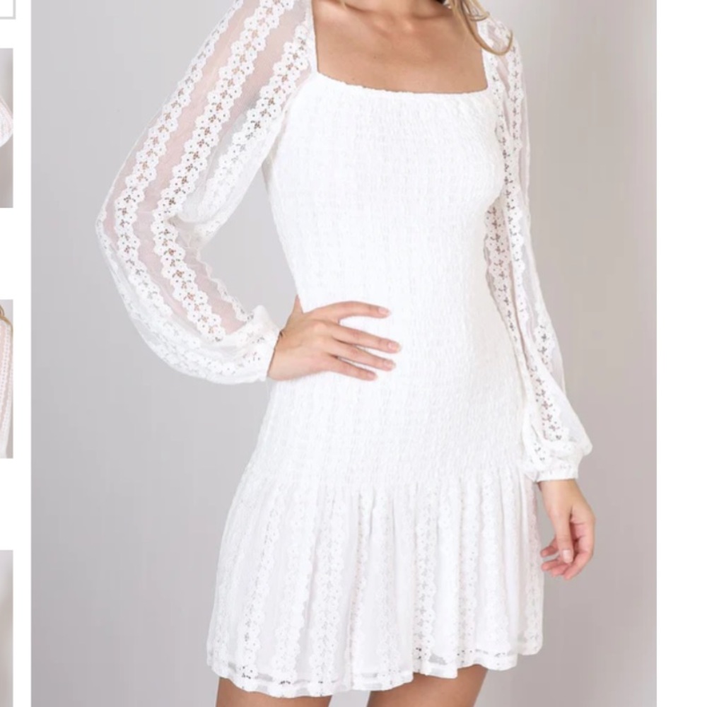 NWOT DO + BE Lace Boho Dress
